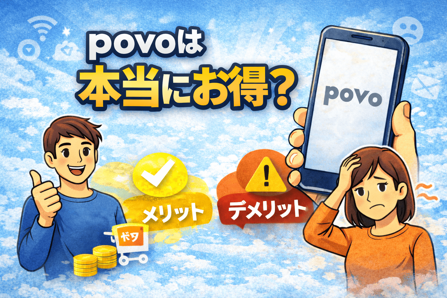 povoは本当にお得？